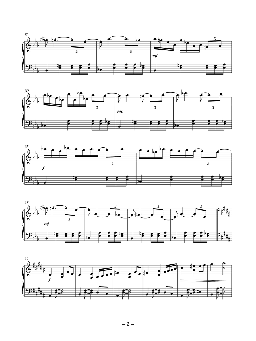 Out of Time Out of Time Piano Solo scores gallery preview page 2