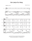 Our Lady of La Vang (Unison choir)