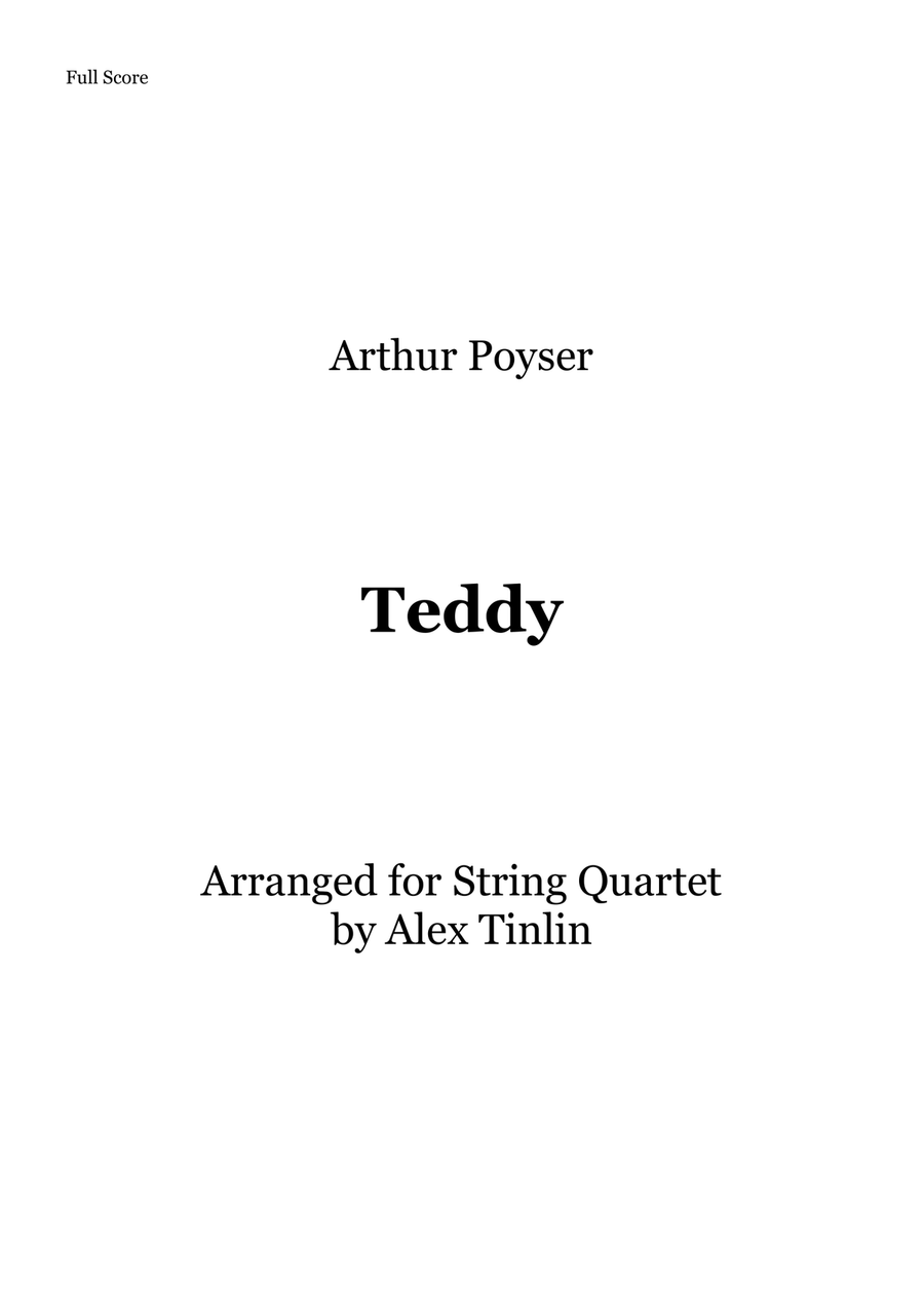Teddy Teddy String Quartet scores gallery preview page 1