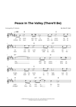 Peace In The Valley (There'll Be)