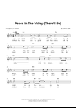 Peace In The Valley (There'll Be)