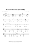 Peace In The Valley (There'll Be)