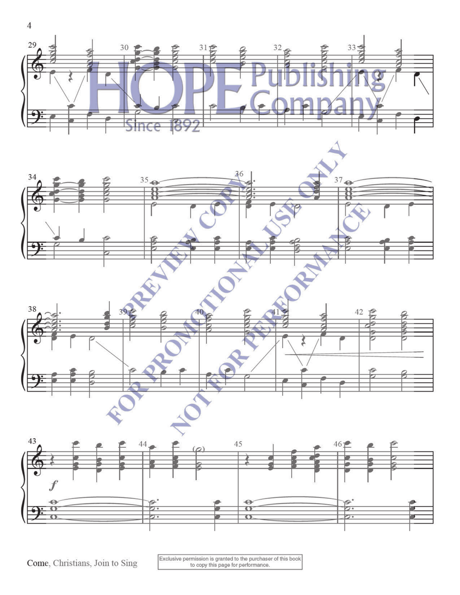 Simply Reproducible Hymns 2 for 2-3 Octaves 3-Octaves scores gallery preview page 5