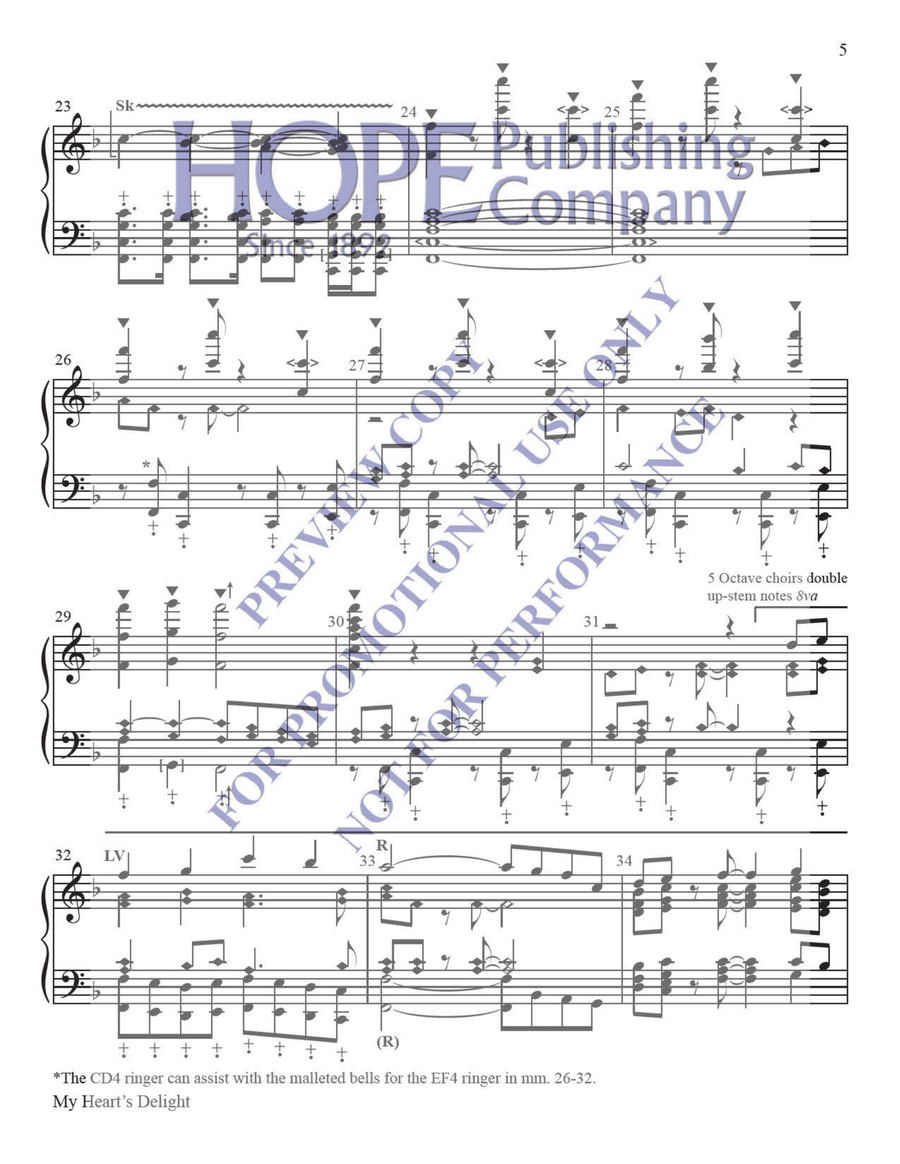 My Heart's Delight My Heart's Delight 5-Octaves scores gallery preview page 4