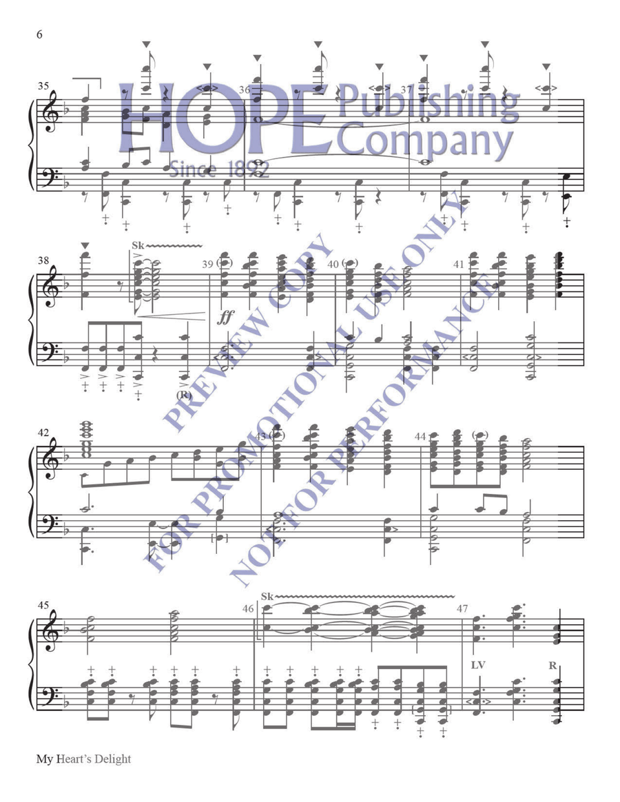 My Heart's Delight My Heart's Delight 5-Octaves scores gallery preview page 5
