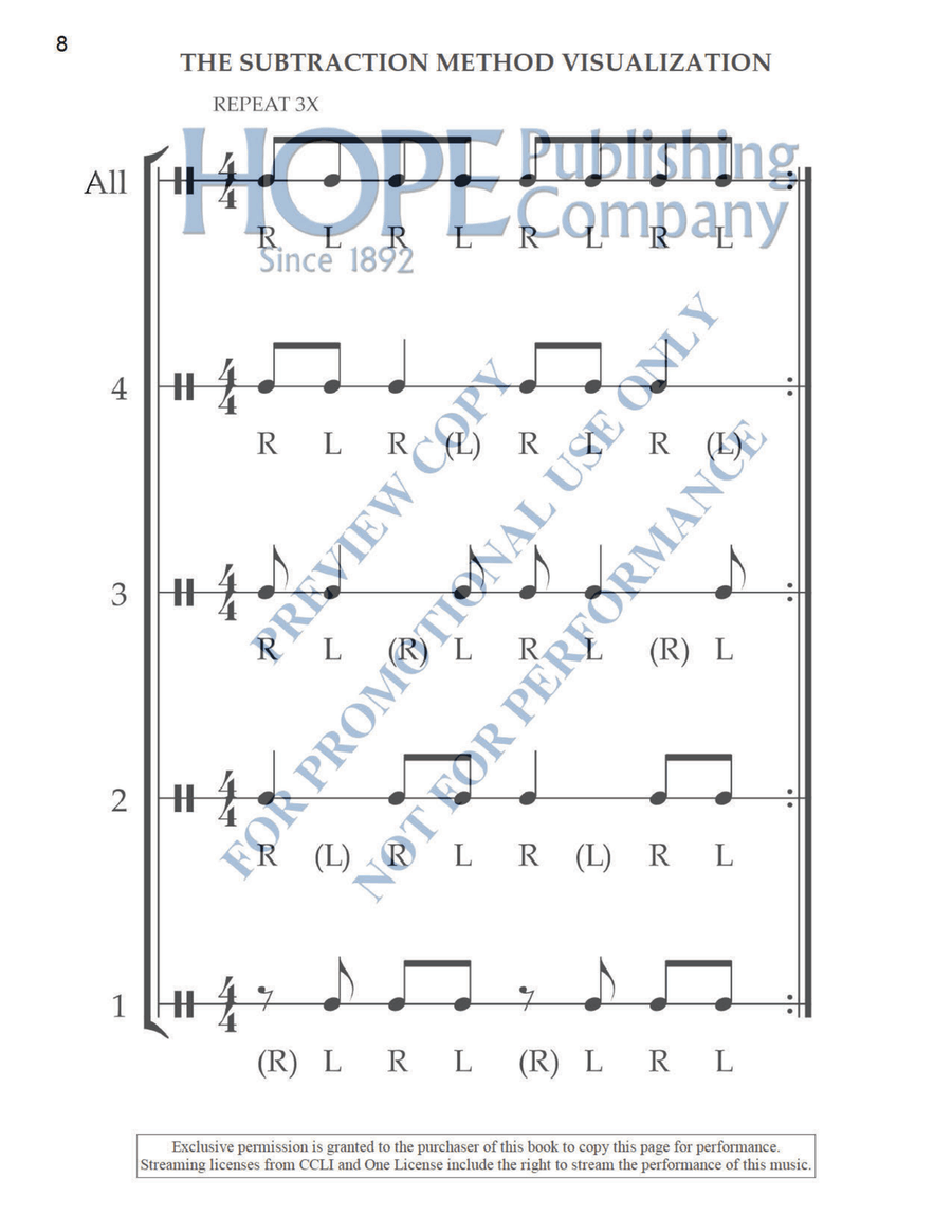 Mastering Mallet Techniques Handbell Choir scores gallery preview page 2