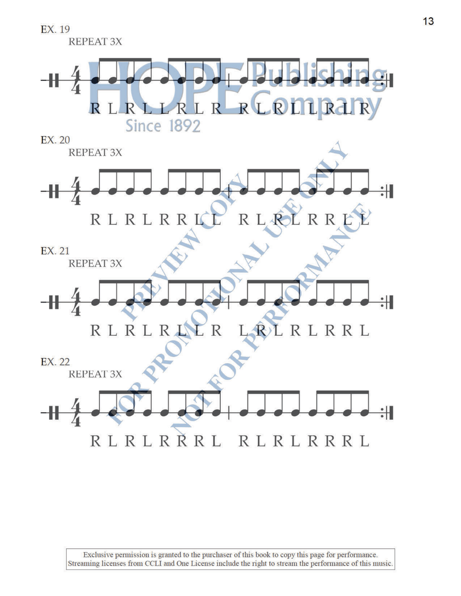 Mastering Mallet Techniques Handbell Choir scores gallery preview page 7