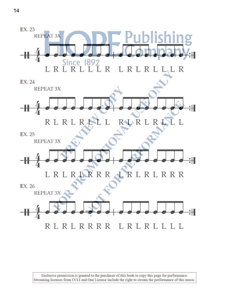 Mastering Mallet Techniques Handbell Choir scores gallery preview page 8