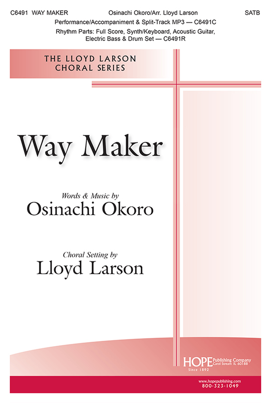 Way Maker Way Maker 4-Part scores gallery preview page 1