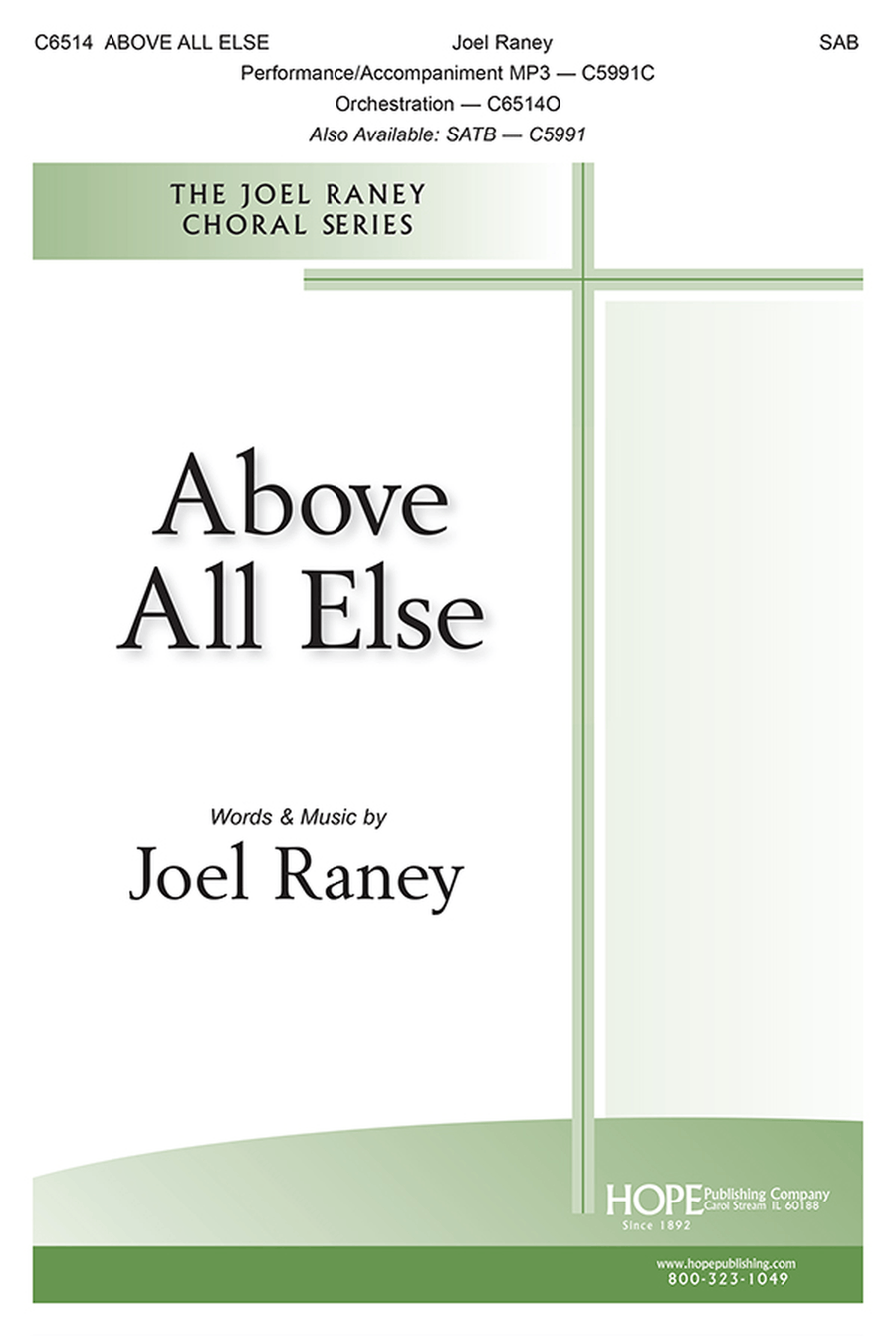 Above All Else Above All Else 3-Part scores gallery preview page 1