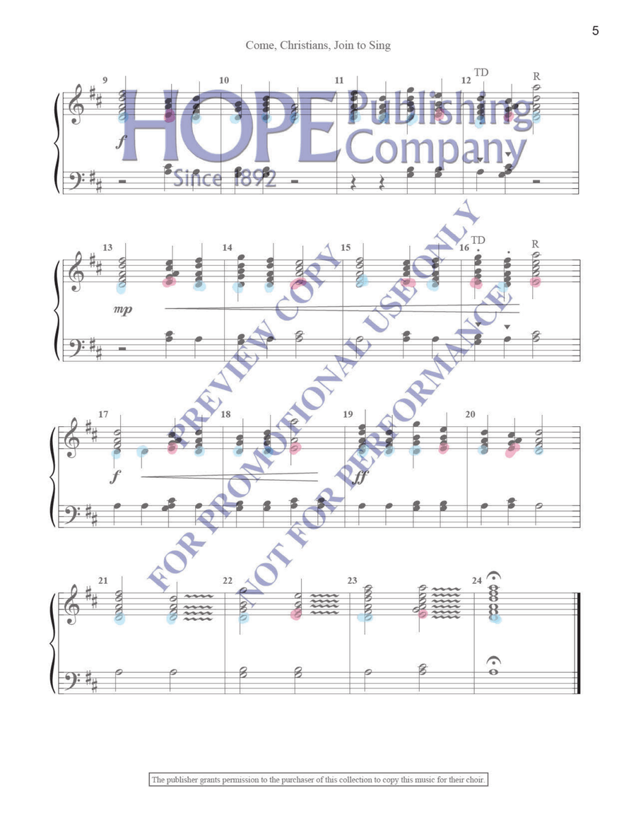 Ringing 101-Exp Pack #1 Highlighted Score - Sheet Music page 8