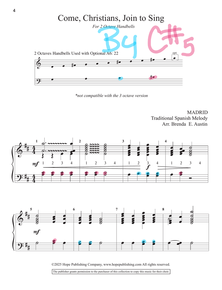Ringing 101-Exp Pack #1 Highlighted-Digital Version Score scores gallery preview page 6