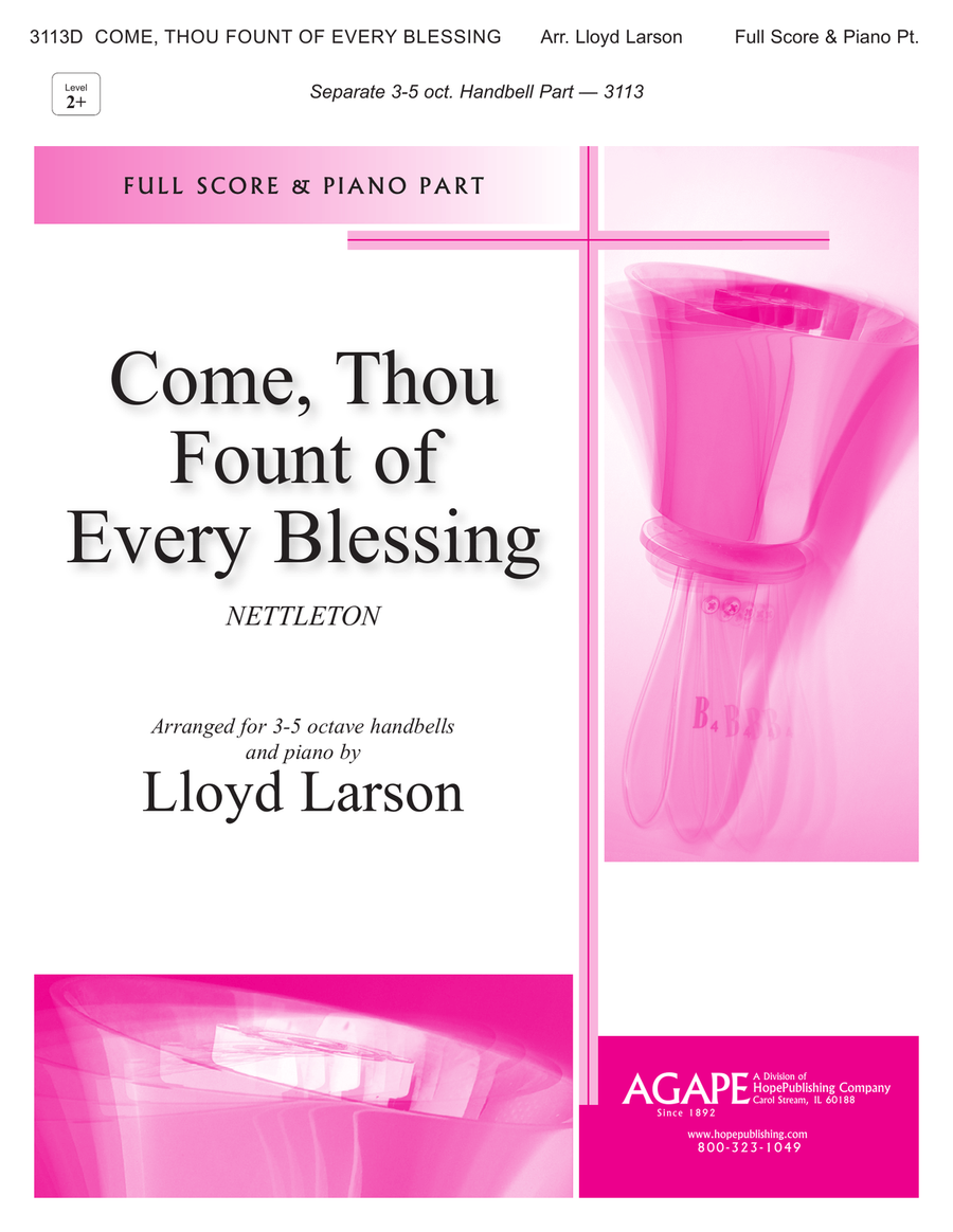 Come, Thou Fount of Every Blessing Score scores gallery preview page 1