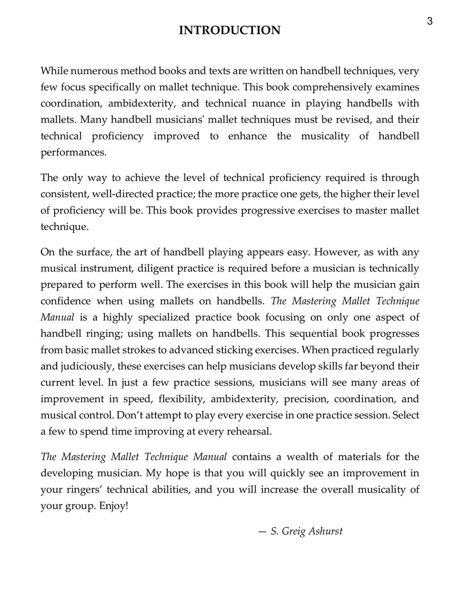 Mastering Mallet Techniques Handbell Choir scores gallery preview page 5