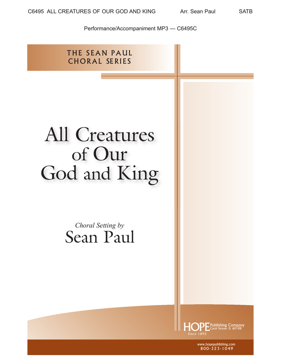 All Creatures of Our God and King 4-Part scores gallery preview page 1