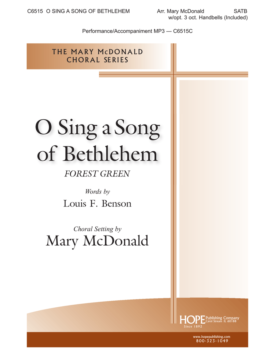 O Sing a Song of Bethlehem 4-Part scores gallery preview page 1