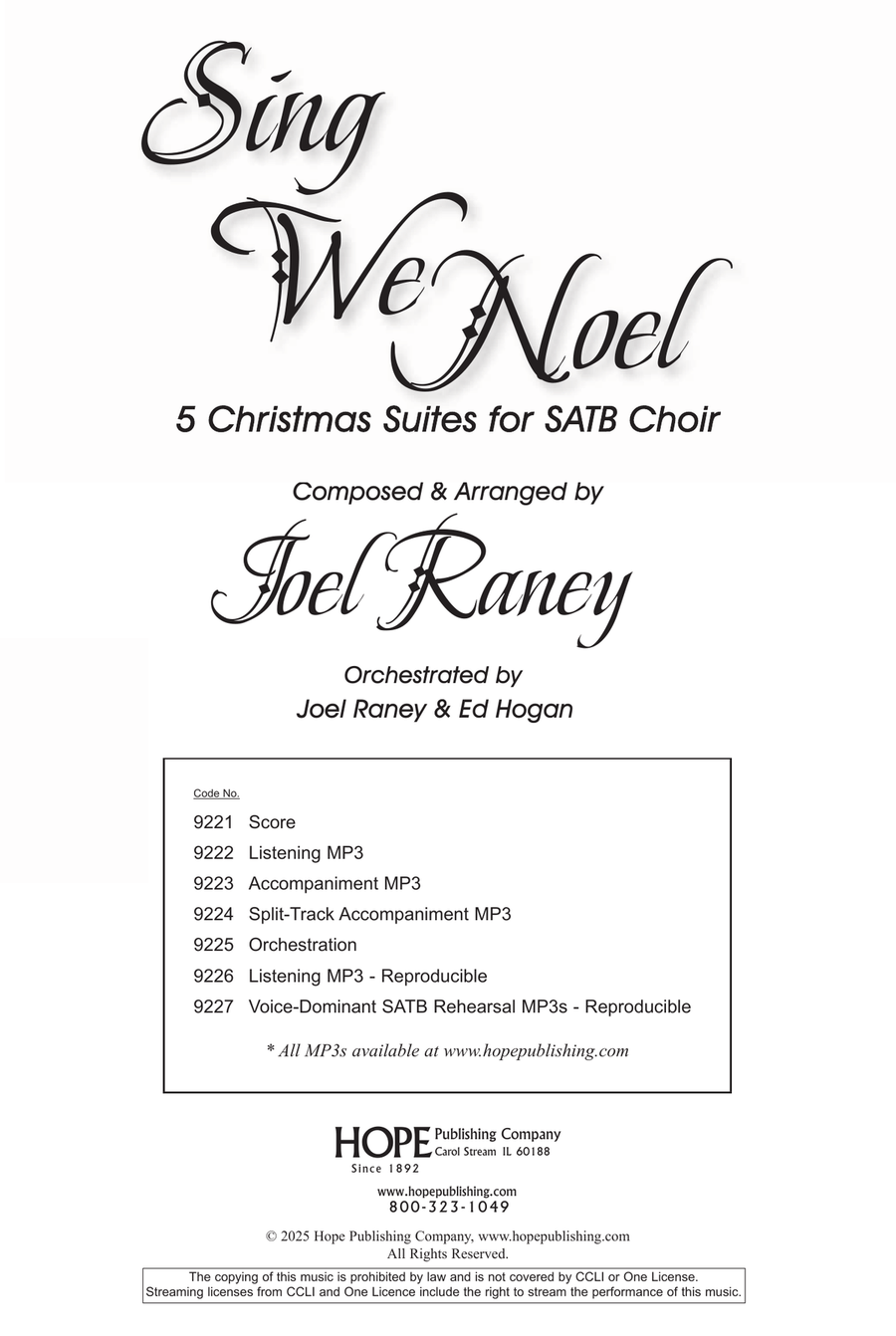Sing We Noel Sing We Noel 4-Part scores gallery preview page 3