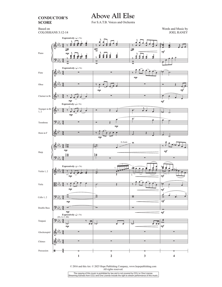 Above All Else Above All Else Choir scores gallery preview page 2