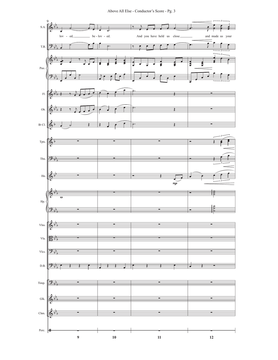 Above All Else Above All Else Choir scores gallery preview page 4