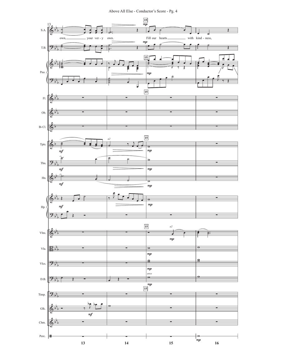 Above All Else Above All Else Choir scores gallery preview page 5