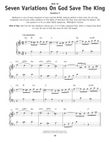7 Variations On God Save The King, WoO 78