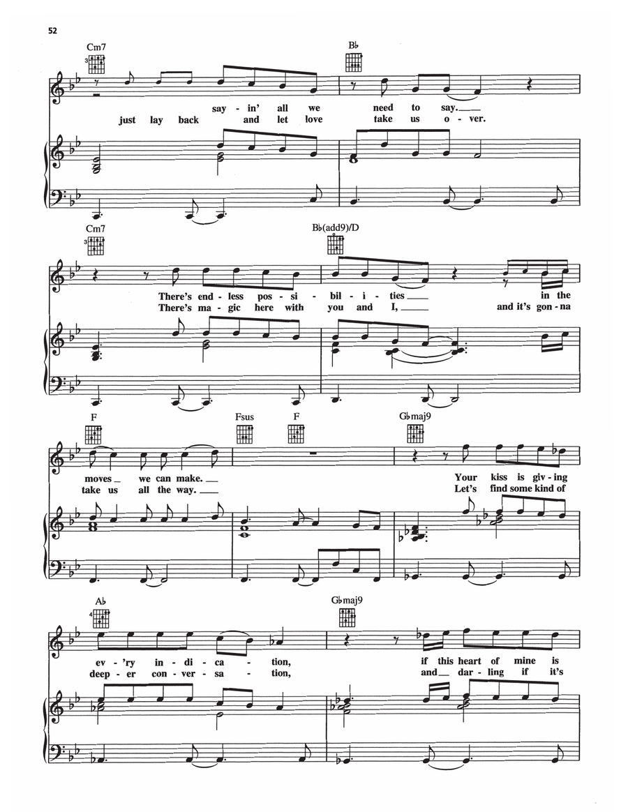 By The Time This Night Is Over Piano, Vocal, Guitar scores gallery preview page 2