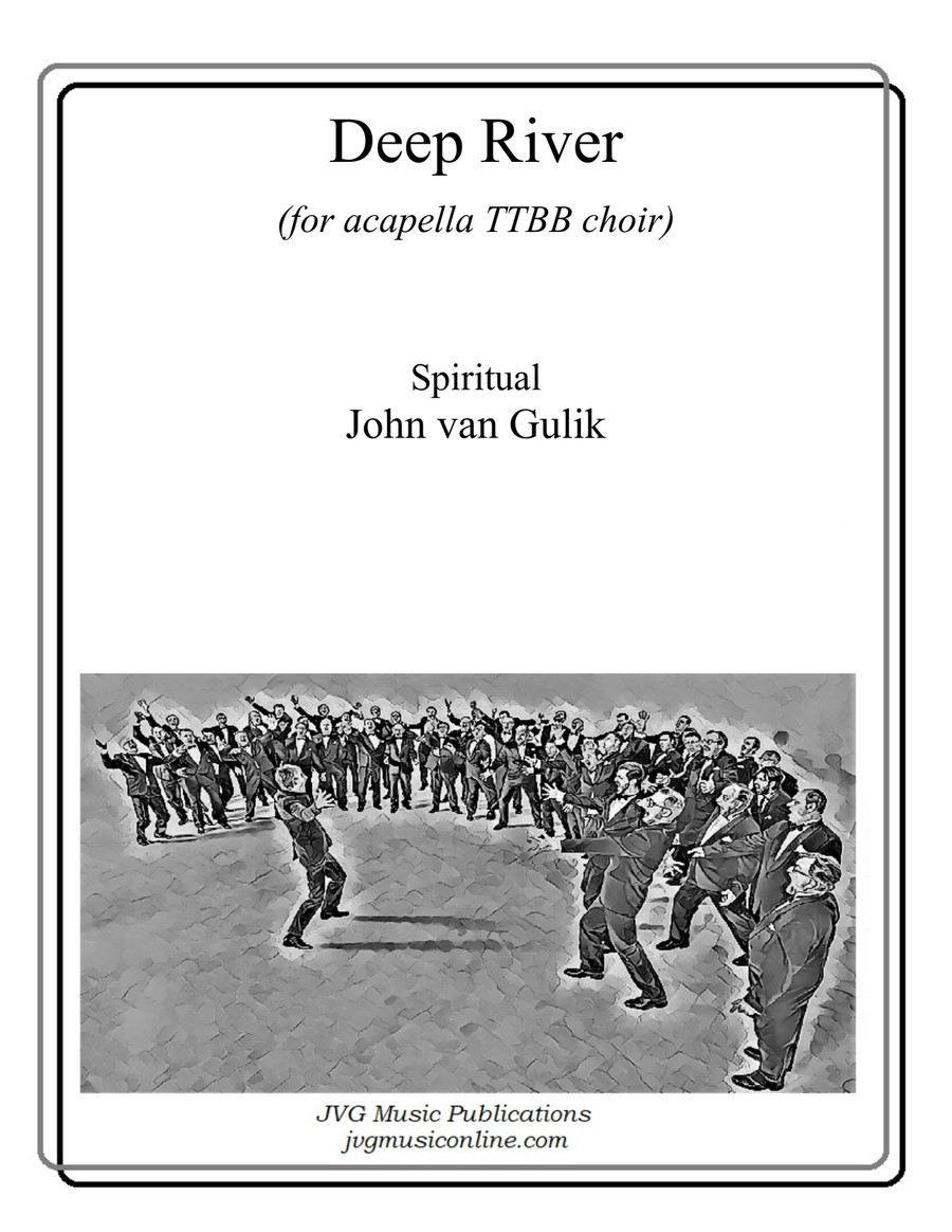 Deep River - TTBB Choir Deep River - TTBB Choir TTBB scores gallery preview page 5