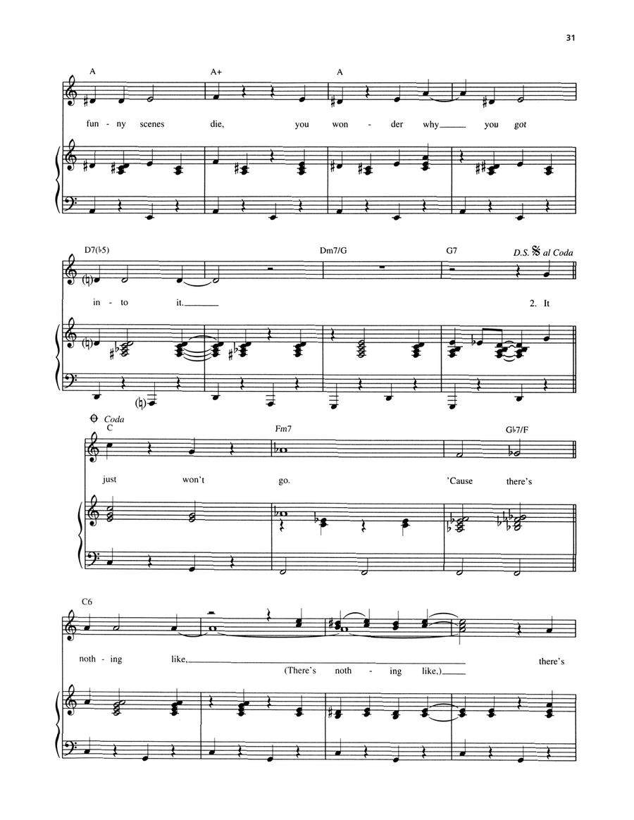 A Broadway Musical A Broadway Musical Voice scores gallery preview page 3