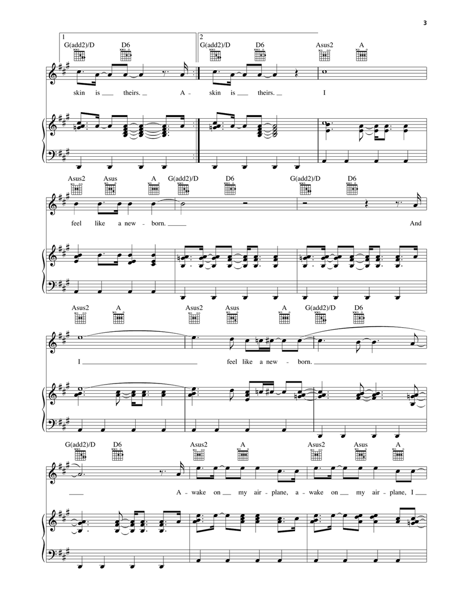 Take A Picture Take A Picture Piano, Vocal, Guitar scores gallery preview page 2
