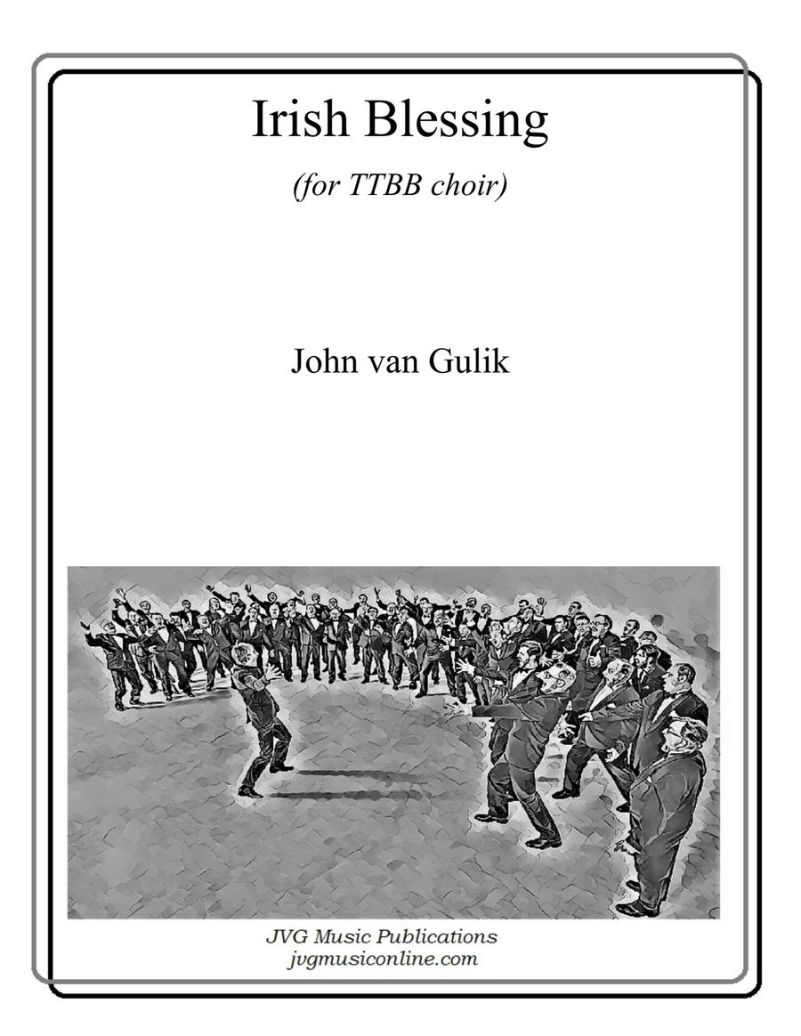 Irish Blessing - TTBB Choir TTBB scores gallery preview page 1