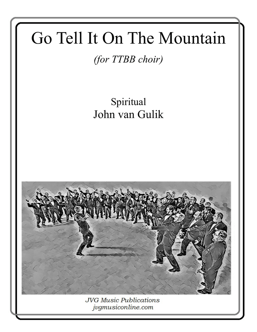 Go Tell It On The Mountain - TTBB Choir TTBB scores gallery preview page 1