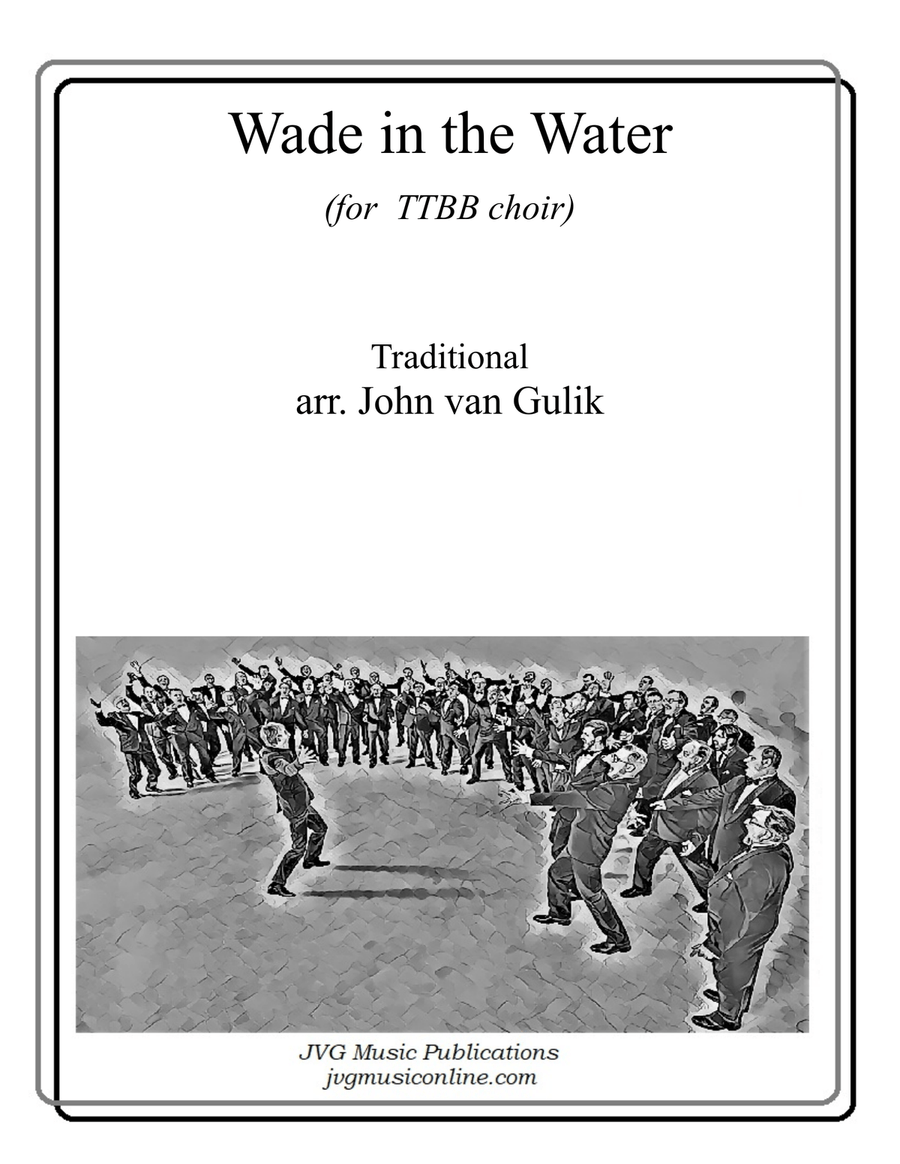 Wade in the Water - TTBB Choir TTBB scores gallery preview page 1