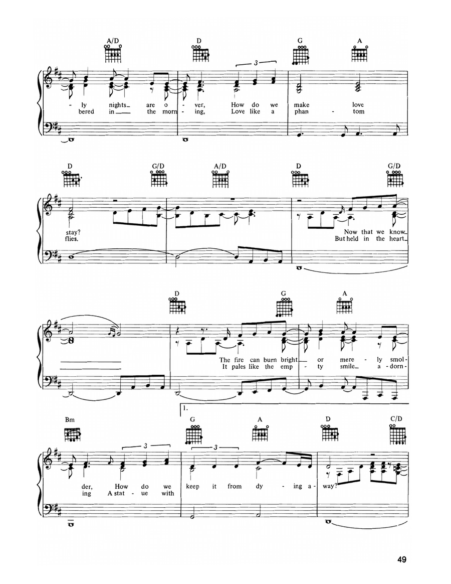 Make Love Stay Make Love Stay Piano, Vocal, Guitar scores gallery preview page 2
