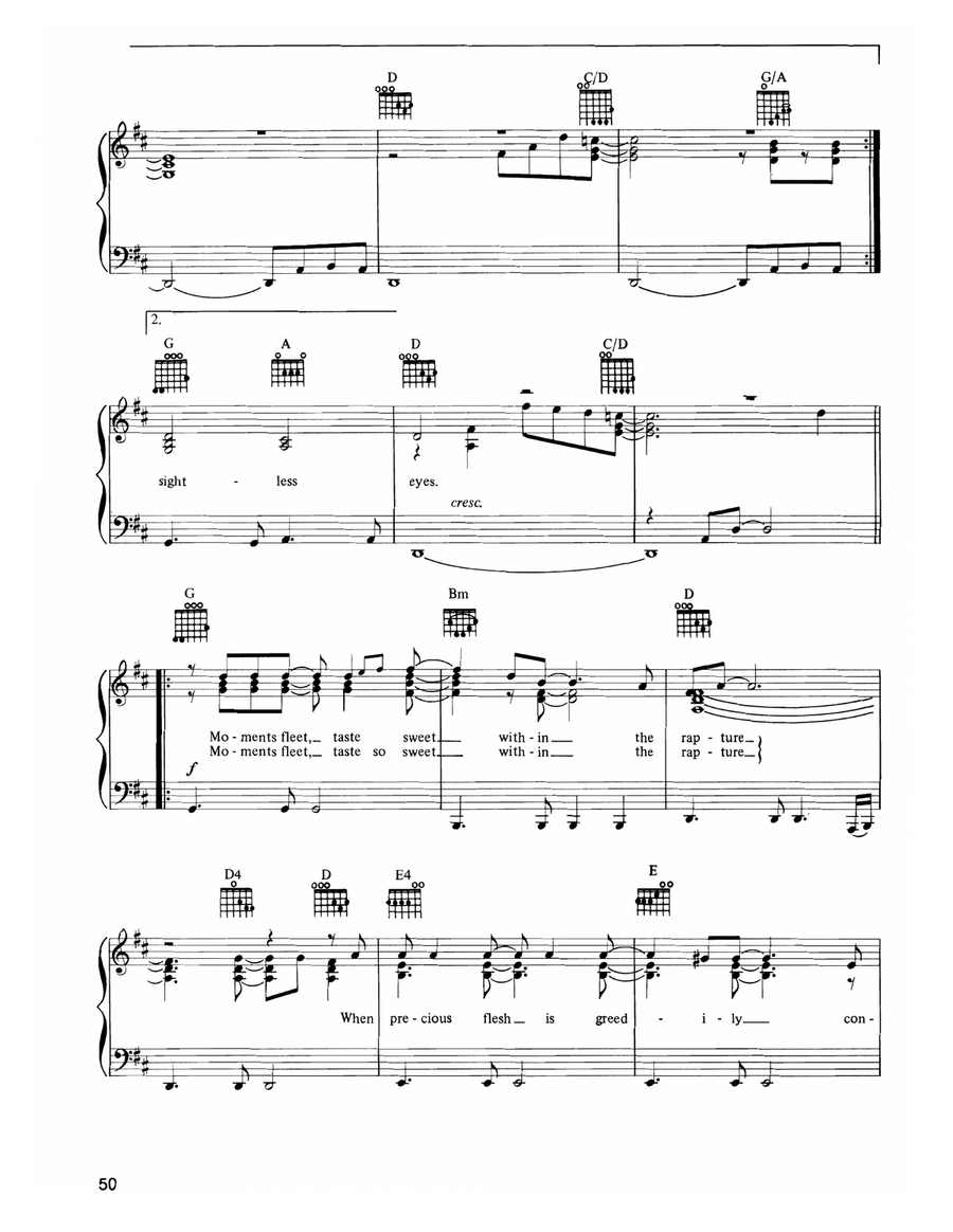 Make Love Stay Make Love Stay Piano, Vocal, Guitar scores gallery preview page 3