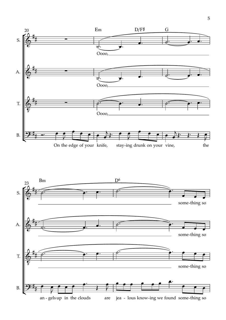 Ordinary Ordinary 4-Part scores gallery preview page 5