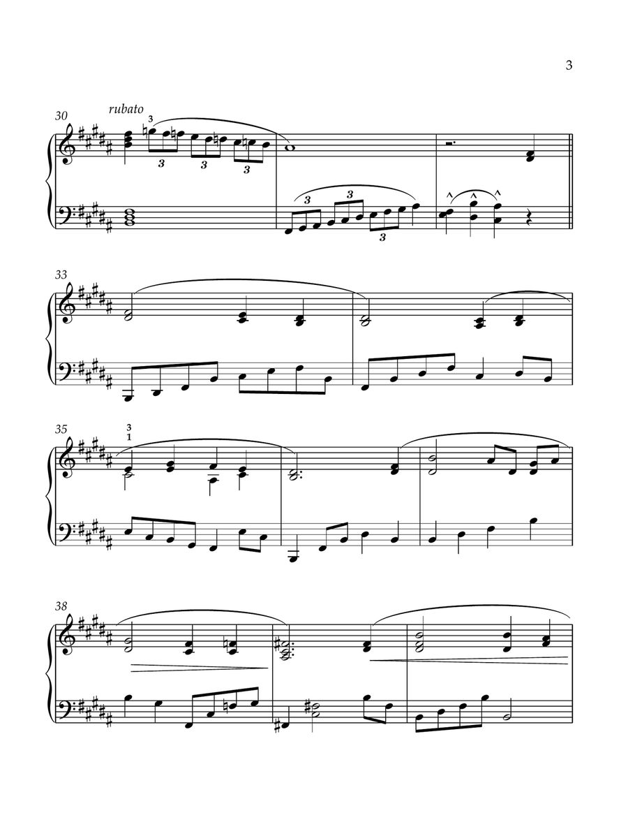 It Is Well With My Soul Piano Solo scores gallery preview page 3
