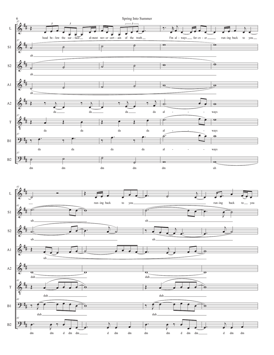 Spring Into Summer Spring Into Summer Divisi scores gallery preview page 6