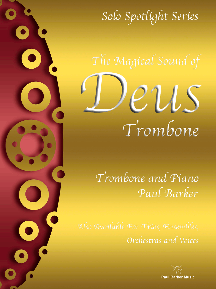 Deus Trombone (Trombone and Piano) Piano scores gallery preview page 1