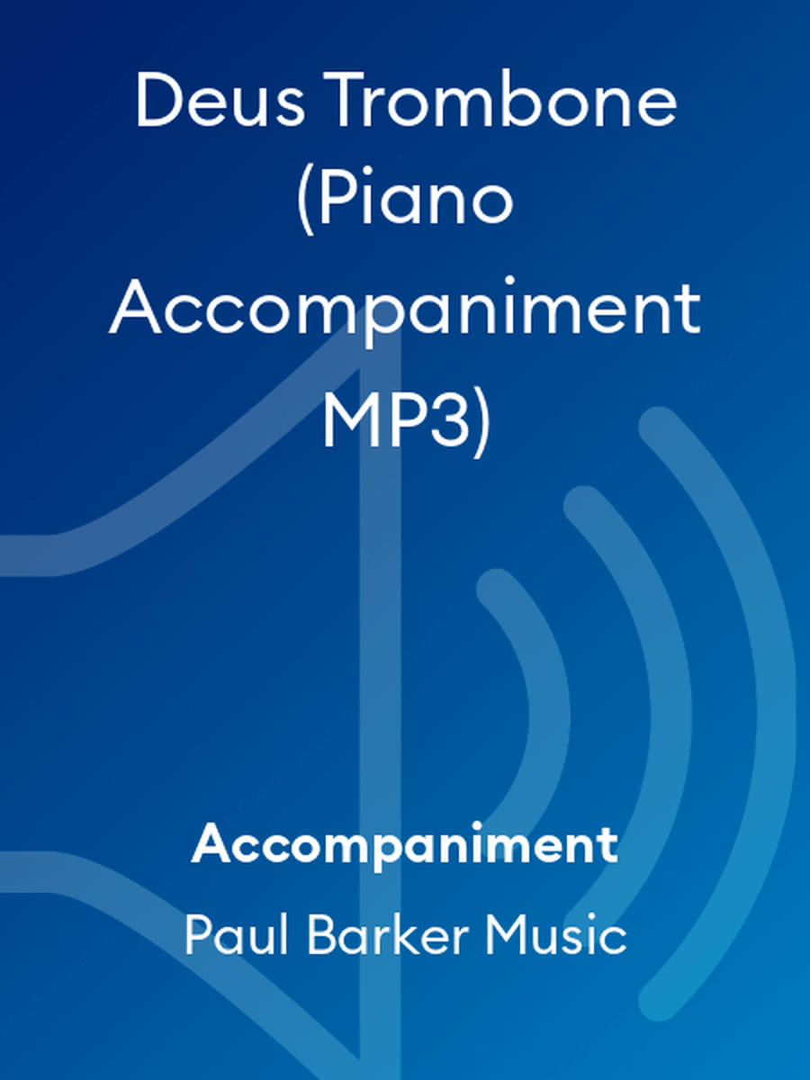 Deus Trombone (Piano Accompaniment MP3) Trombone scores gallery preview page 1