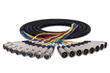 Balanced Snake, XLR3F to XLR3M, 3 m