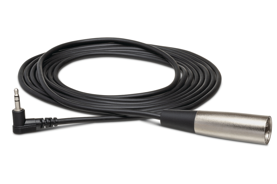 Camcorder Microphone Cable, Right-Angle 3.5 mm TRS to XLR3M, 1 ft. School and Community scores gallery preview page 1