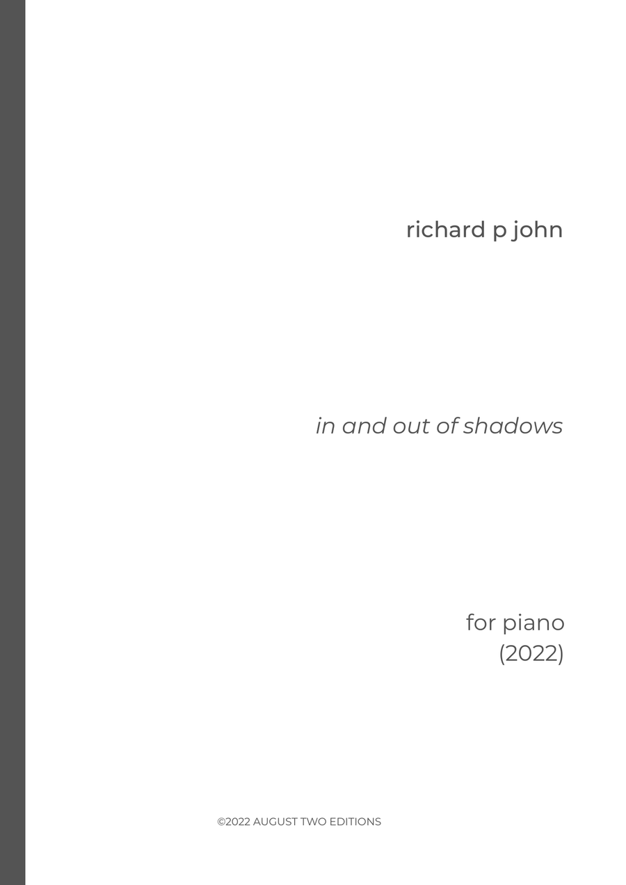 in and out of shadows Piano Solo scores gallery preview page 1