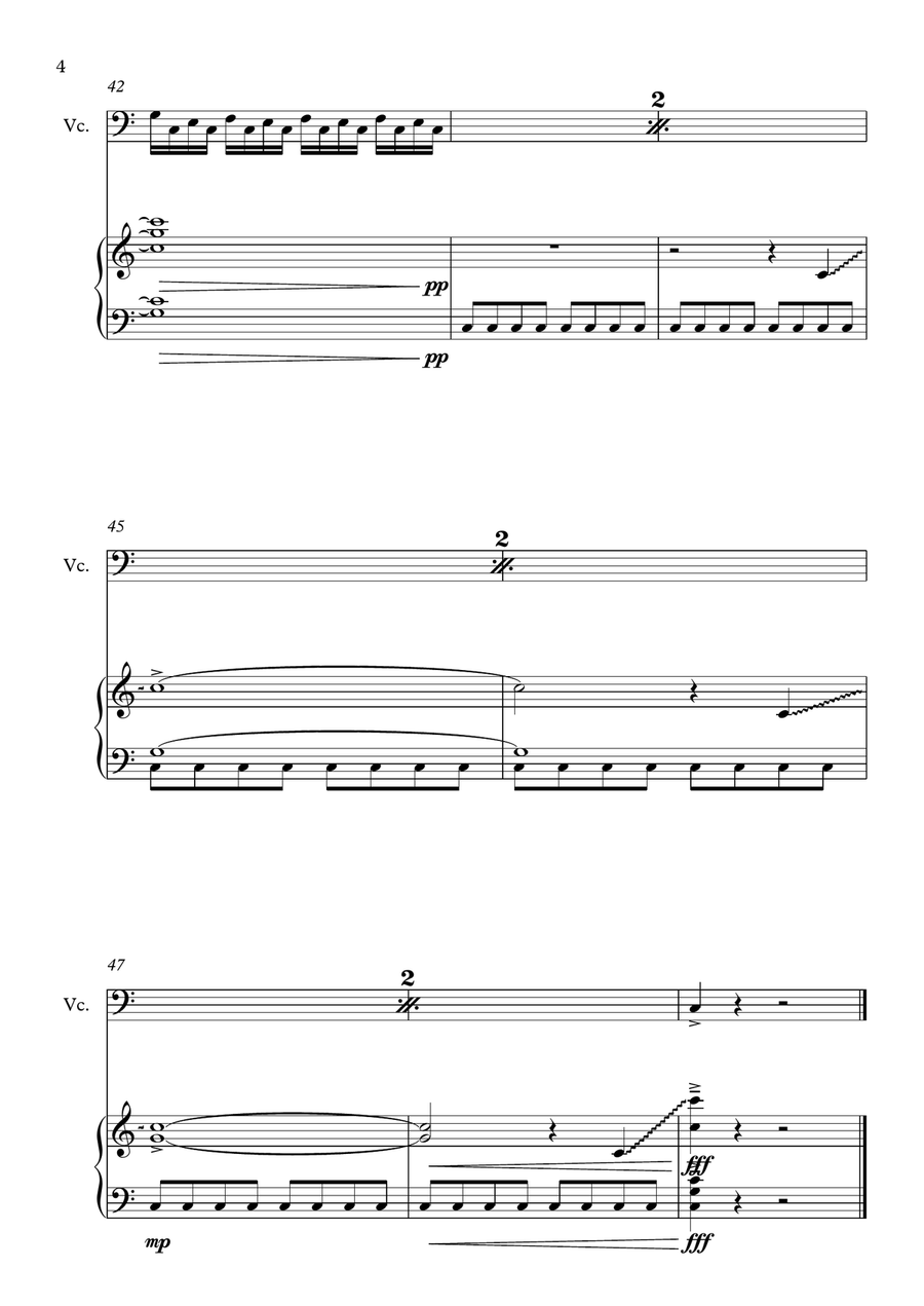 Thunderstruck Thunderstruck Piano scores gallery preview page 4