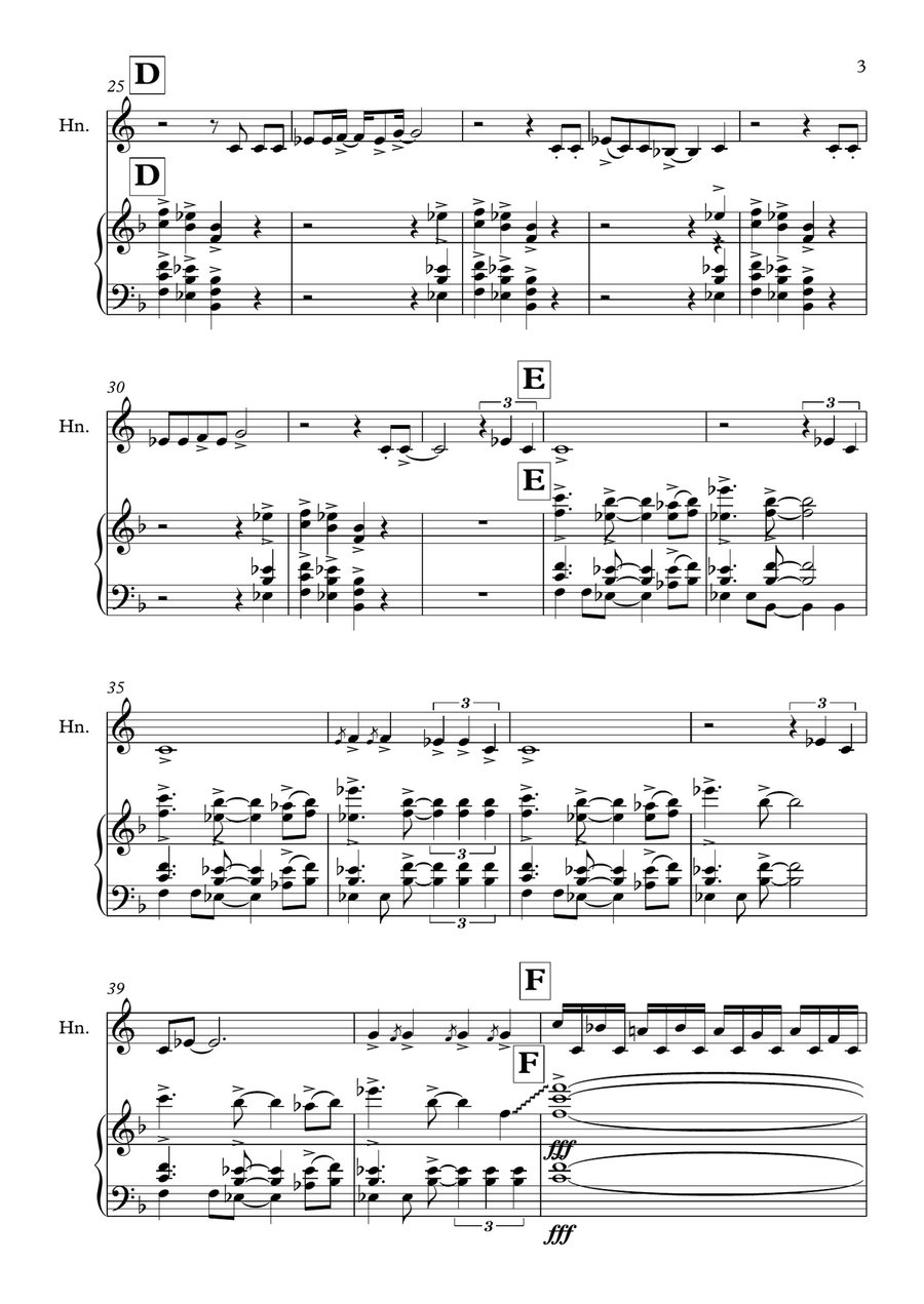 Thunderstruck Thunderstruck Piano scores gallery preview page 3
