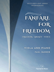 Fanfare For Freedom (Viola and Piano)