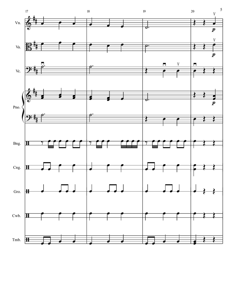 El Coqui El Coqui String Orchestra scores gallery preview page 5