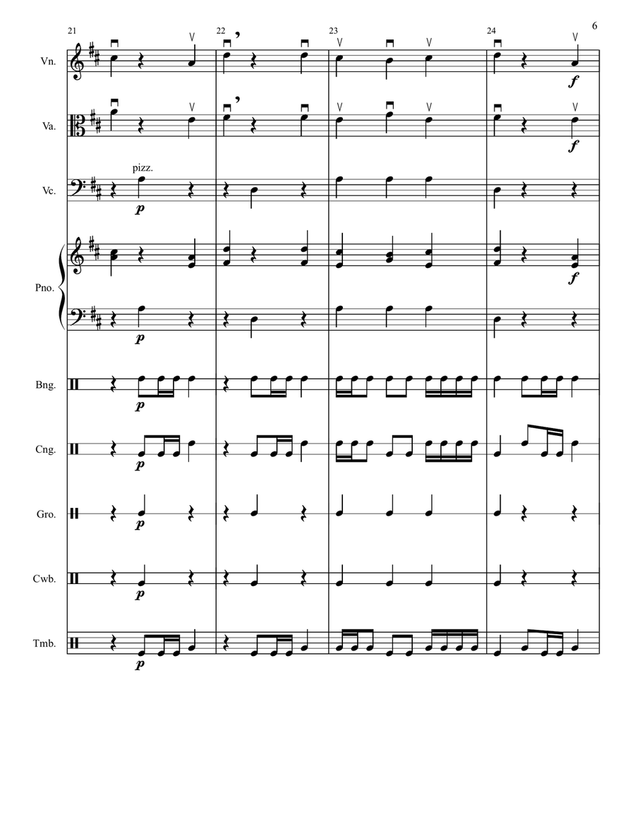 El Coqui El Coqui String Orchestra scores gallery preview page 6