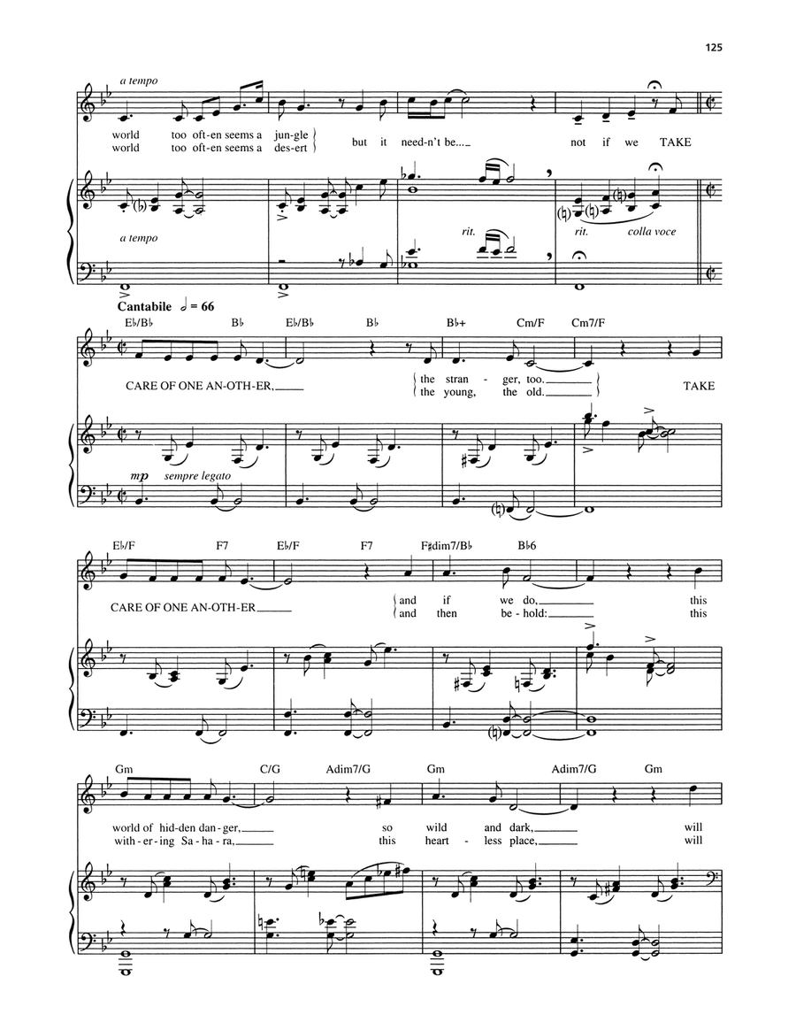 Take Care Of One Another Take Care Of One Another Piano, Vocal, Guitar scores gallery preview page 2