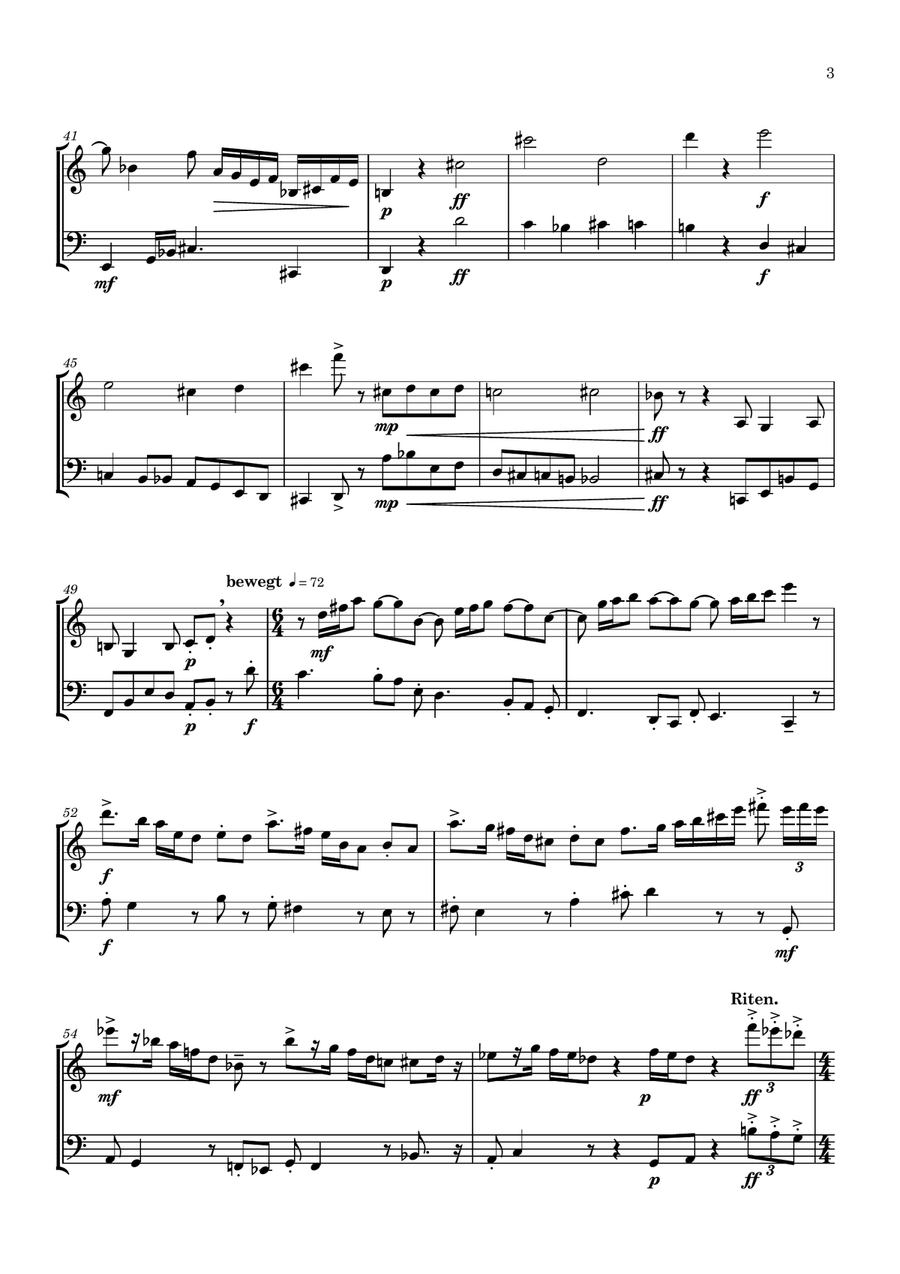 Abglanz Abglanz String Duet scores gallery preview page 4