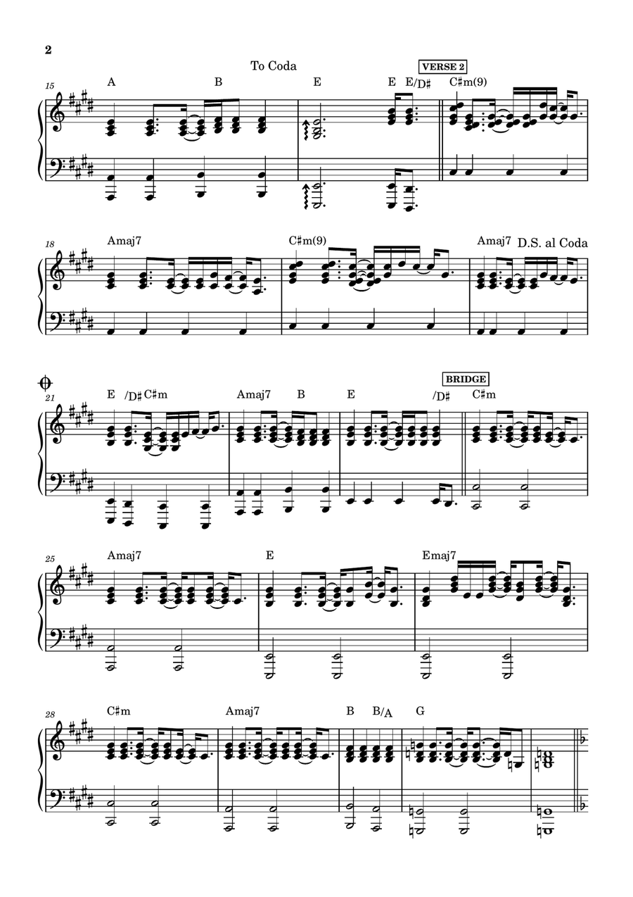 Blade Of Grass Blade Of Grass Piano Solo scores gallery preview page 2